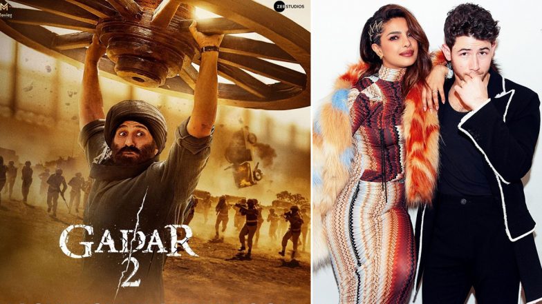 Priyanka Chopra and Nick Jonas Congratulate Gadar 2 Director Anil Sharma on the ‘Super Success’ of the Film (View Pics)