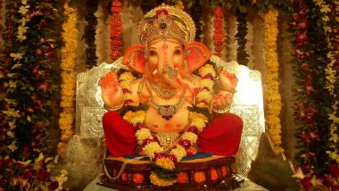 Ganpati Makhar Decoration Ideas for Ganesh Chaturthi 2023: Decorate Lord Ganesha Idol, Mandap and Singhasan to Welcome Bappa Home (Watch Tutorial Videos)