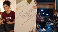 Ghoomer Actress Saiyami Kher Receives Handwritten Note From Amitabh Bachchan for Her Performance in R Balki&rsquo;s Film