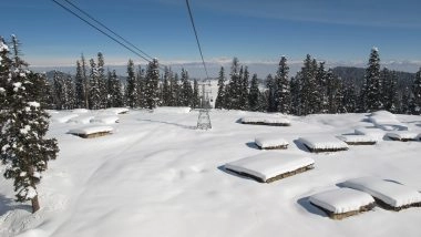 Gulmarg Weather Update: Jammu and Kashmir Hill Station Nears All-Time High as Temperature Soars to 17.2 Degrees Celsius