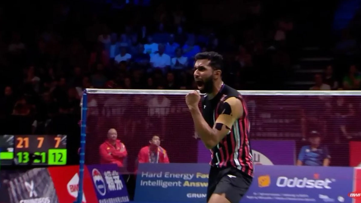 HS Prannoy Trumps World Number One Viktor Axelsen in BWF Badminton World Championships 2023, Enters Semi-Final 🏆 LatestLY
