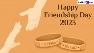 Happy Friendship Day 2023 Images & HD Wallpapers for Free Download Online: WhatsApp Stickers, Facebook Quotes and GIF Greetings To Share With Your Best Buddies