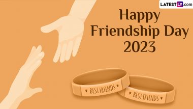 Happy Friendship Day 2023 Images & HD Wallpapers for Free Download Online: WhatsApp Stickers, Facebook Quotes and GIF Greetings To Share With Your Best Buddies