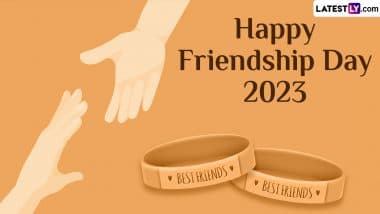 Happy Friendship Day 2023 Images & HD Wallpapers for Free Download Online: WhatsApp Stickers, Facebook Quotes and GIF Greetings To Share With Your Best Buddies