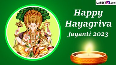 Hayagriva Jayanti 2023 Greetings: HD Images and Wallpapers for the Hindu Festival