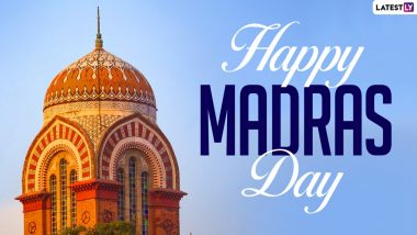 Madras Day 2023 Images & HD Wallpapers for Free Download Online: Wish Happy Madras Day With WhatsApp Messages, Quotes and SMS to Family and Friends