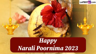 Narali Purnima 2023 Greetings: HD Images and Wallpapers To Share and Celebrate the Coconut Full Moon