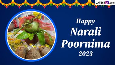 Narali Purnima 2023 Wishes: Share WhatsApp Messages, Greetings, Images, HD Wallpapers and SMS To Celebrate the Coconut Full Moon