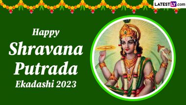 Shravana Putrada Ekadashi 2023 Wishes: WhatsApp Messages, Images, HD Wallpapers and SMS To Celebrate the Pavitropana Ekadashi