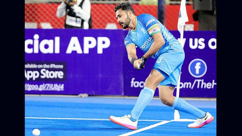 Harmanpreet Singh Completes 150 International Goals, Achieves Feat During India vs Malaysia Asian Champions Trophy Clash