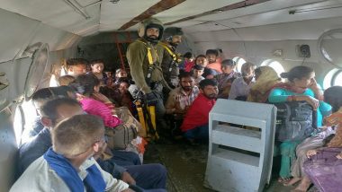 Himachal Pradesh Floods: IAF Choppers Conduct Over 50 Sorties in Last 48 Hours, Rescue Over 780 People in Flood-Affected Kangra
