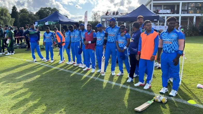 IBSA World Games 2023: Indian Men’s Blind Cricket Team Defeat England by 7 Wickets in International Blind Sports Federation Event