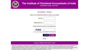 ICAI CA Foundation Result 2023 Out at icai.nic.in: Chartered Accountants Institute Declares CA Foundation June Exam Results, Get Direct Link and Know How To Check