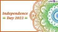 Independence Day 2023 Tiranga Images for DP: WhatsApp Messages, Greetings, Quotes and Wishes To Celebrate Swatantrata Diwas on 15th of August