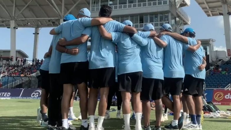 Team India Plays Its 200th T20I, Men in Blue Achieve Unique Feat As They Take the Field for 1st T20I Against West Indies