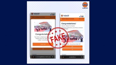 'Indian Oil National Fuel Subsidy' Offering Cash Prize for Winning Contest Real or Fake? Indian Oil Debunks Fake Contest, Here's a Fact Check