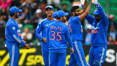 Match Abandoned Due to Rain | India vs Ireland Highlights of 3rd T20I 2023: India Win the Series 2–0 As Rain Plays Spoilsport at Malahide