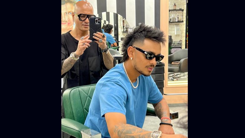 'Number 1' Ishan Kishan Looks Uber-Cool in His New Funky Hairstyle ...