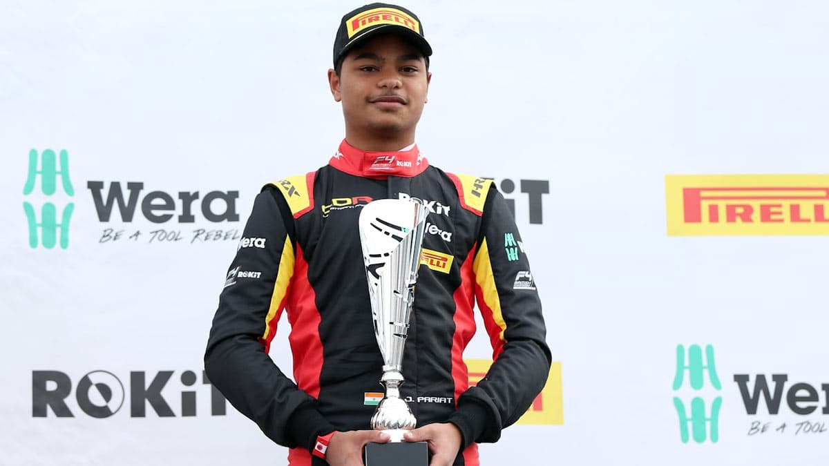 Jaden Pariat, an Indian Driver, Has Been Selected for Ferrari Driver Academy Trials