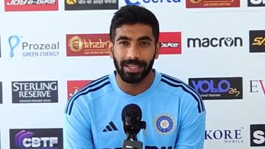 'Very Happy to be Back' Jasprit Bumrah Opens Up On His Comeback As He Addresses Media in the Press Conference Ahead of IND vs IRE 1st T20I 2023 (Watch Video)
