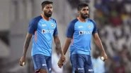 Jasprit Bumrah Emerges As Favourite to Replace Hardik Pandya As Indian Cricket Team's Vice-Captain Ahead of Asia Cup 2023: Report