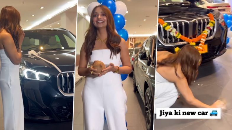 Bigg Boss OTT 2 Fame Jiya Shankar Buys Luxurious New Car Post Her Eviction From the Show (Watch Video)