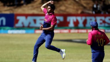 UAE Pacer Junaid Siddique Found Guilty of Breaching Level 1 of ICC Code of Conduct in 3rd T20I Match Against New Zealand