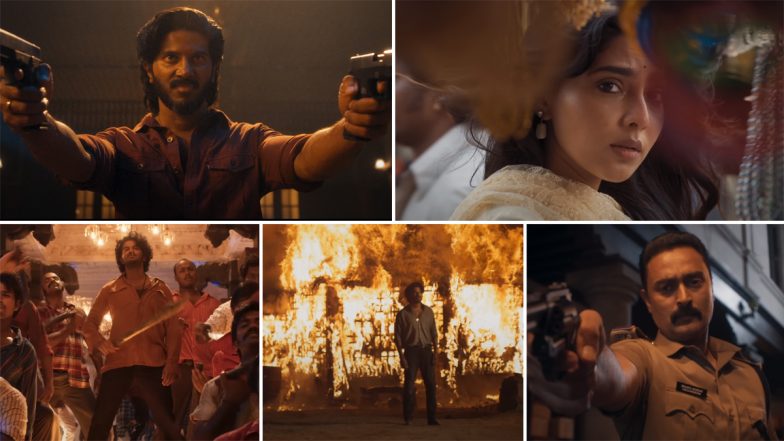 King of Kotha Trailer: Dulquer Salmaan Is ‘People’s Hero’ in This Mass Glimpse Also Featuring Aishwarya Lekshmi, Nyla Usha, Chemban Vinod (Watch Video)