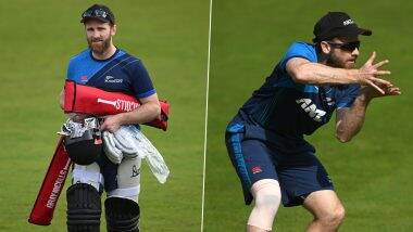 Kane Williamson Trains With His New Zealand Teammates Ahead of ENG vs NZ T20I Series 2023 As He Continues Recovery from Injury (See Pics)