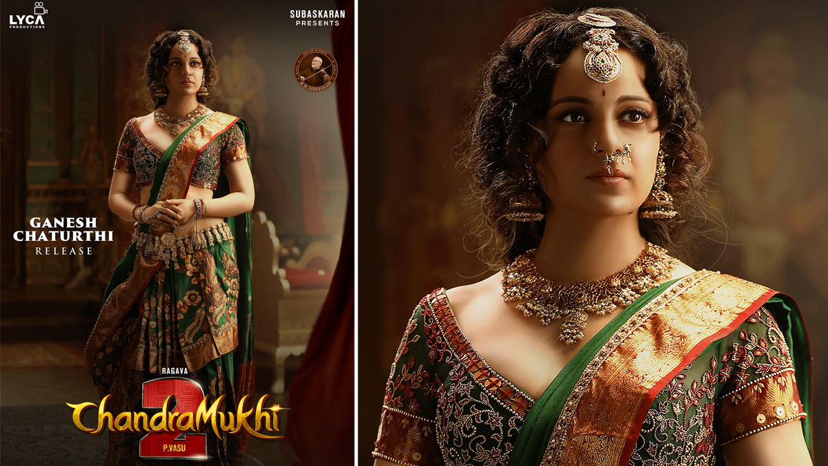 Chandramukhi 2: Kangana Ranaut Looks Ethereal in First Look Poster of Her  Next (View Pic) | LatestLY