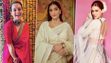 National Handloom Day 2023: From Sonam Kapoor to Vidya Balan, 5 Bollywood Divas Who Make Us Fall in Love with Handloom Sarees!
