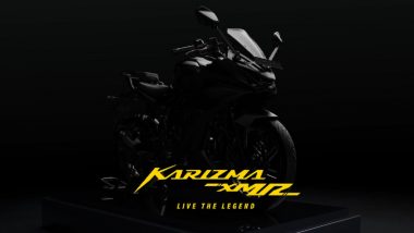 Karizma XMR Launch Live Streaming: Watch Online Telecast as Hero MotoCorp Launches New Karizma Bike, Check Specifications, Design, Price and More Here