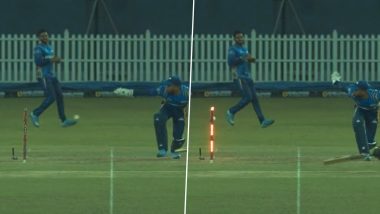 Kusal Mendis Does a MS Dhoni! Sri Lankan Wicketkeeper Pulls Off Brilliant Run Out During Galle Titans vs Dambulla Aura LPL 2023 Match (Watch Video)