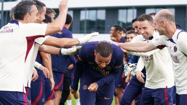 Kylian Mbappe Gets Special Welcome From PSG Teammates After Getting Re-Integrated in First Team Training
