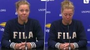 &lsquo;They Treated Me Bad&rsquo; German Tennis Star Laura Siegemund Breaks Down While Hitting Out at Fans for Harsh Treatment During US Open 2023 Match Against Coco Gauff (Watch Video)