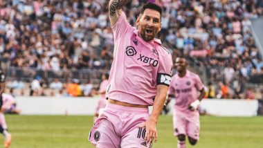 ‘We Made It!!!’ Lionel Messi Reacts After Scoring in Six Straight Matches As Inter Miami Enter Leagues Cup 2023 Final With Victory Over Philadelphia Union