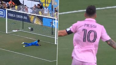 Lionel Messi Goal Video: Watch Inter Miami Star Score a Stunner in Leagues Cup 2023 Semifinal Against Philadelphia Union