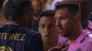 Lionel Messi Engages in Confrontation With Philadelphia Union&rsquo;s Jose Martinez During Inter Miami&rsquo;s Leagues Cup 2023 Semifinal Victory, Video Goes Viral