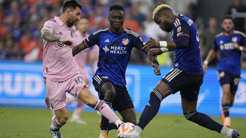 Lionel Messi Registers Two Assists As Inter Miami Beat FC Cincinnati on Penalties To Advance to U.S.Open Cup 2023 Final (Watch Goal Video Highlights)