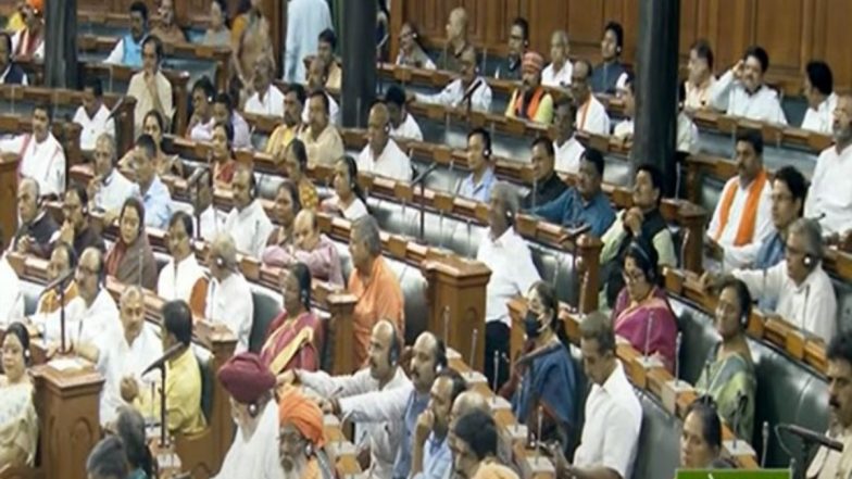 Women’s Reservation Bill Passed in Lok Sabha: Legislation Granting 33% Seats to Women in Lower House and State Assemblies Cleared in LS