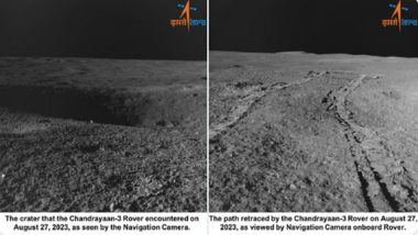 Chandrayaan 3 Mission Update: Pragyan Rover Safely Heading on New Path After Avoiding Crater Falls, Says Says ISRO (See Pics)