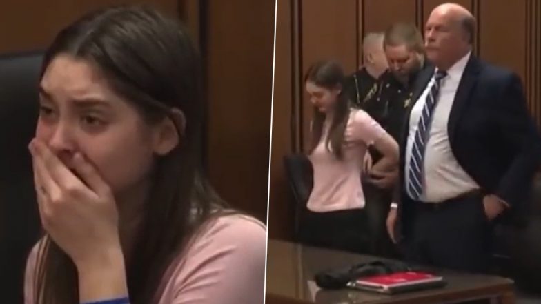 Mackenzie Shirilla Car Crash Case: Ohio Teenager Sentenced to Life in Prison for Killing Boyfriend, Friend by 'Intentionally' Driving Into Wall at 100 MPH (Watch Video)