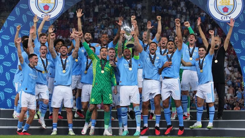 Manchester City 1(5) -1(4) Sevilla, UEFA Super Cup 2023: Cityzens Beat Spanish Outfit on Penalties To Win Title For the First Time (Watch Goal Video Highlights)