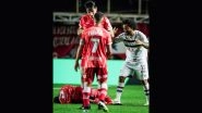 Argentine Defender Luciano S&aacute;nchez Suffers Knee Dislocation After Horror Tackle by Marcelo During Copa Libertadores Match (Watch Video)