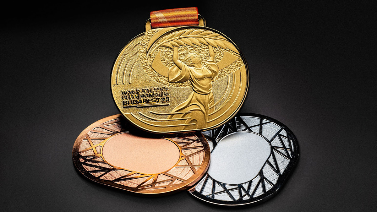 Sports News Unveiling of Medals for the 2023 World Athletics