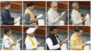 EAM S Jaishankar, Derek O&rsquo;Brien Among Nine MPs Take Oath As Members of Rajya Sabha (Watch Video)