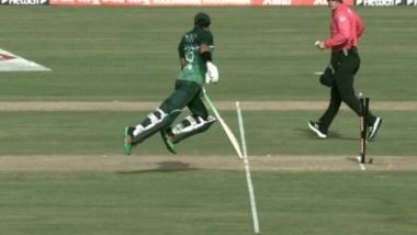 Mohammad Rizwan Fails To Ground His Bat As Dipendra Singh Airee’s Direct Hit Runs Him Out During PAK vs NEP Asia Cup 2023 Match (Watch Video)