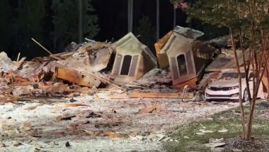 Mooresville House Blast: One Dead, Another Injured After Explosion Erupts at Home Owned by NFL Player Caleb Farley in US (Watch Video)