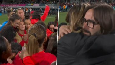 Tears of Joy! Morocco Football Players, Head Coach's Celebrations After Qualifying for FIFA Women's World Cup 2023 Round of 16 Goes Viral (Watch Video)