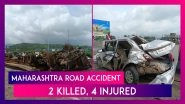 Maharashtra Road Accident: Two Killed As Container Overturns, Hits Cars On Mumbai- Pune Expressway